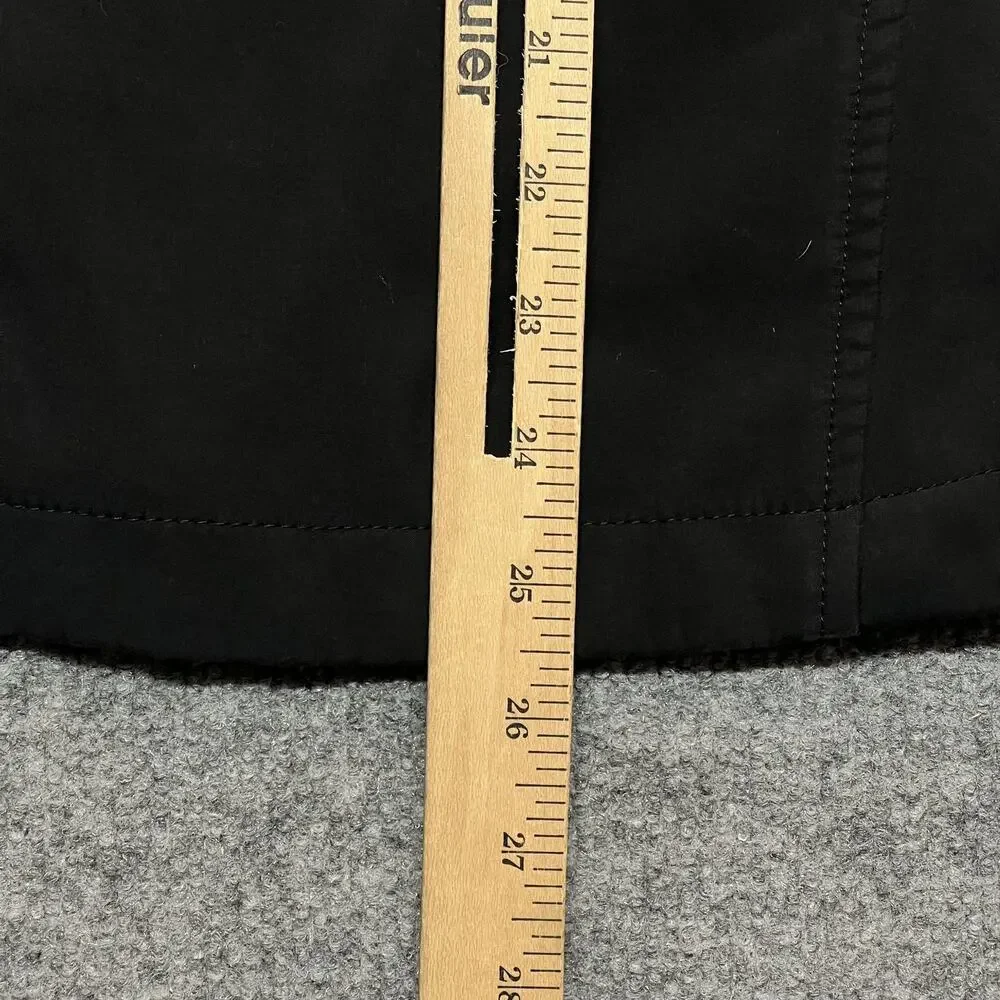 The North Face Jacket Womens Medium Black Softshell Full Zip Pockets Stretch
